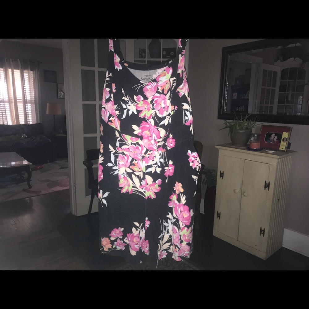 Black super soft Torrid romper